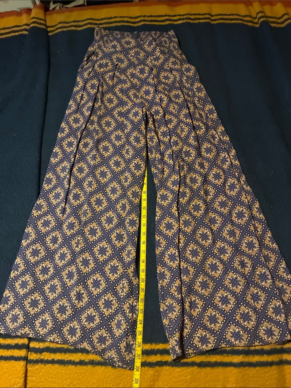 Anthropologie Maeve Terrace Floral Palazzo Pants